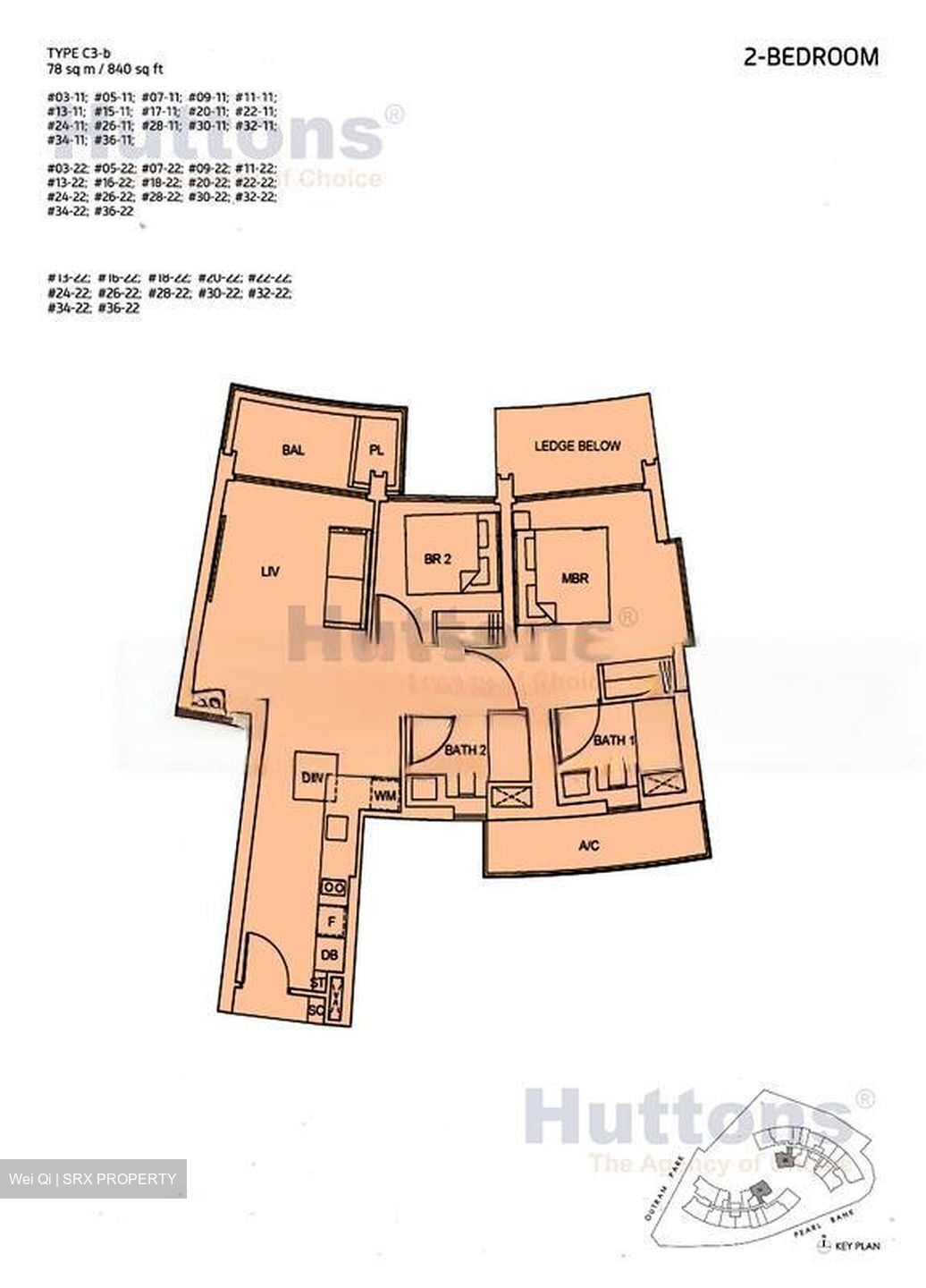 One Pearl Bank (D3), Apartment #610360381